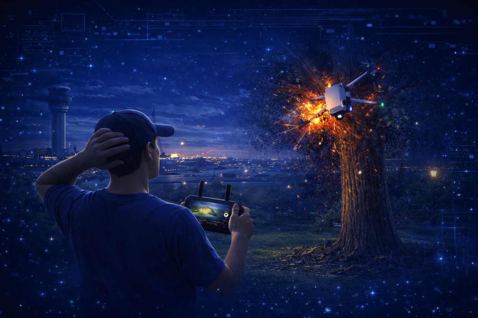 FlySafe drone insurance and safe flying tools interface