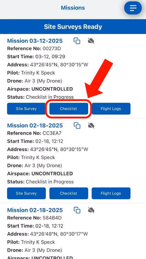 Report Accidents (Air Safety Reports) screenshot