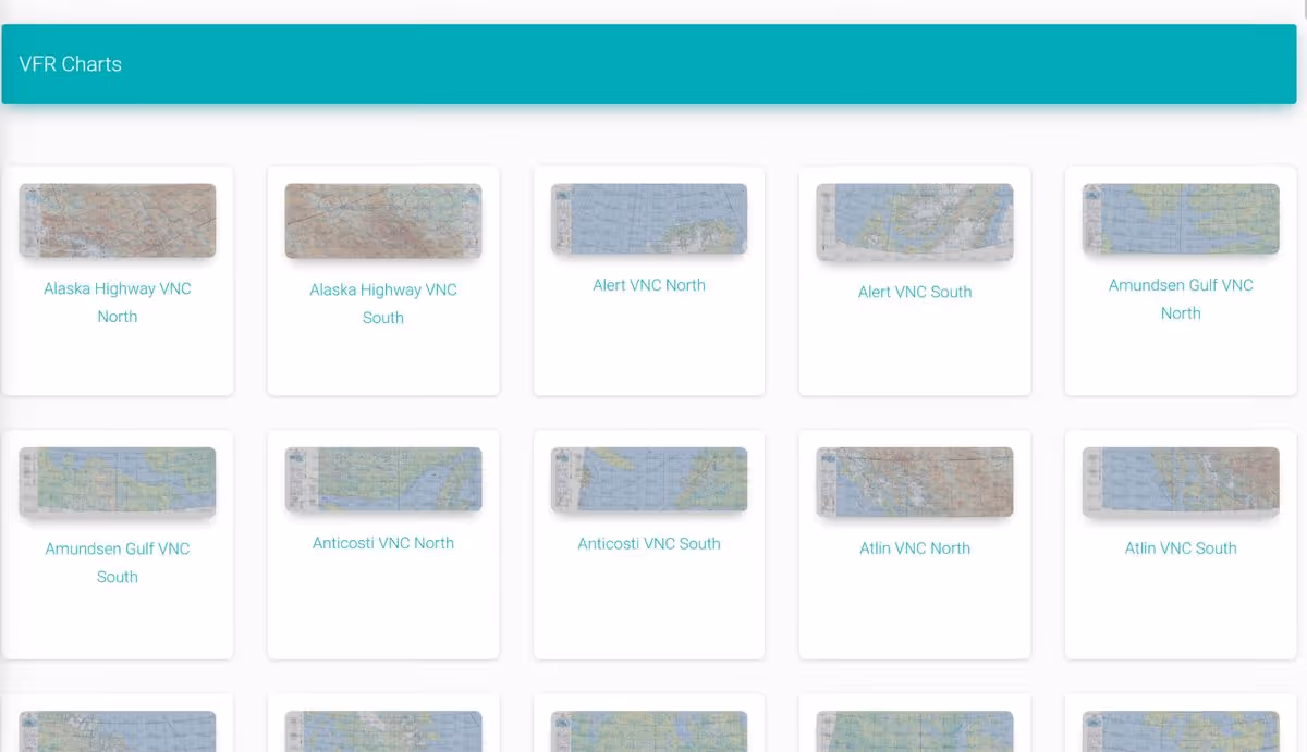 View VFR Charts screenshot