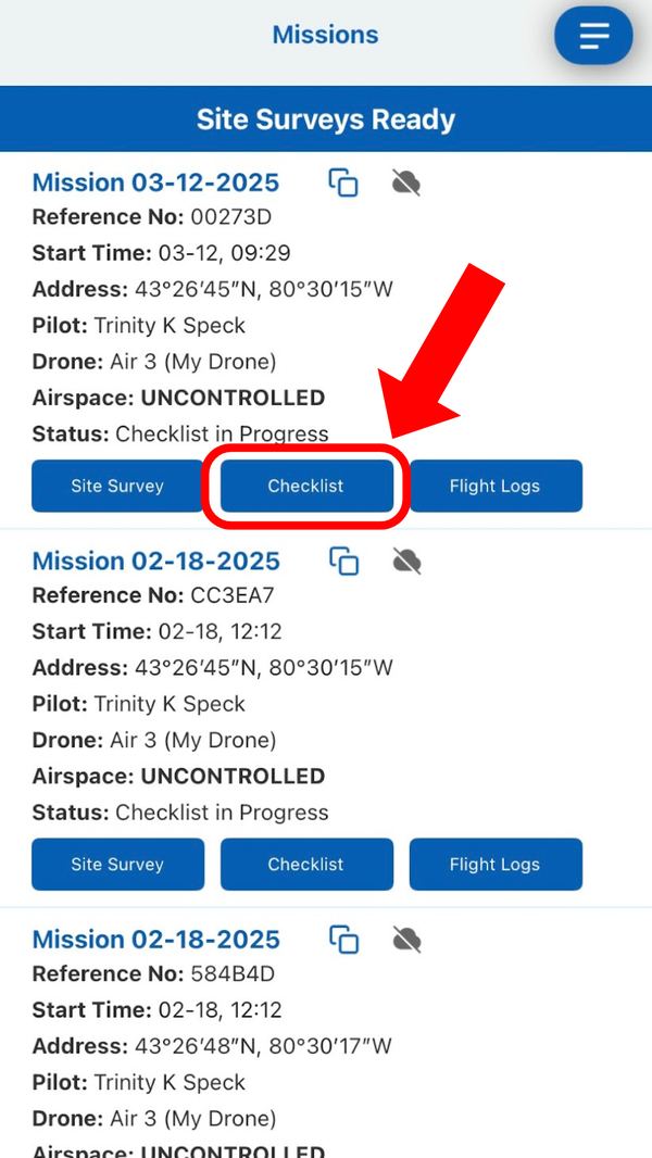 Report Accidents (Air Safety Reports) screenshot