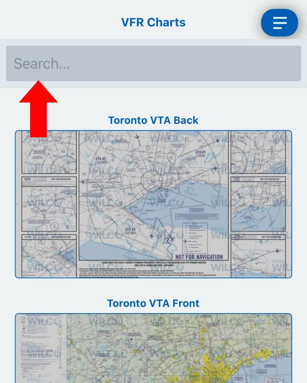 View Aeronautical Charts (VFR & CFS) screenshot