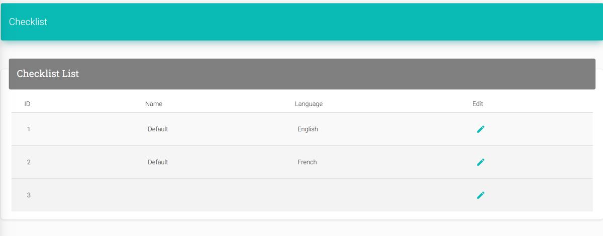 Design a Custom Checklist screenshot