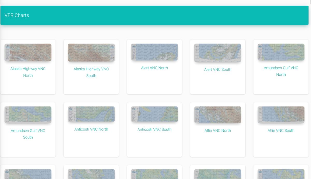 View VFR Charts screenshot